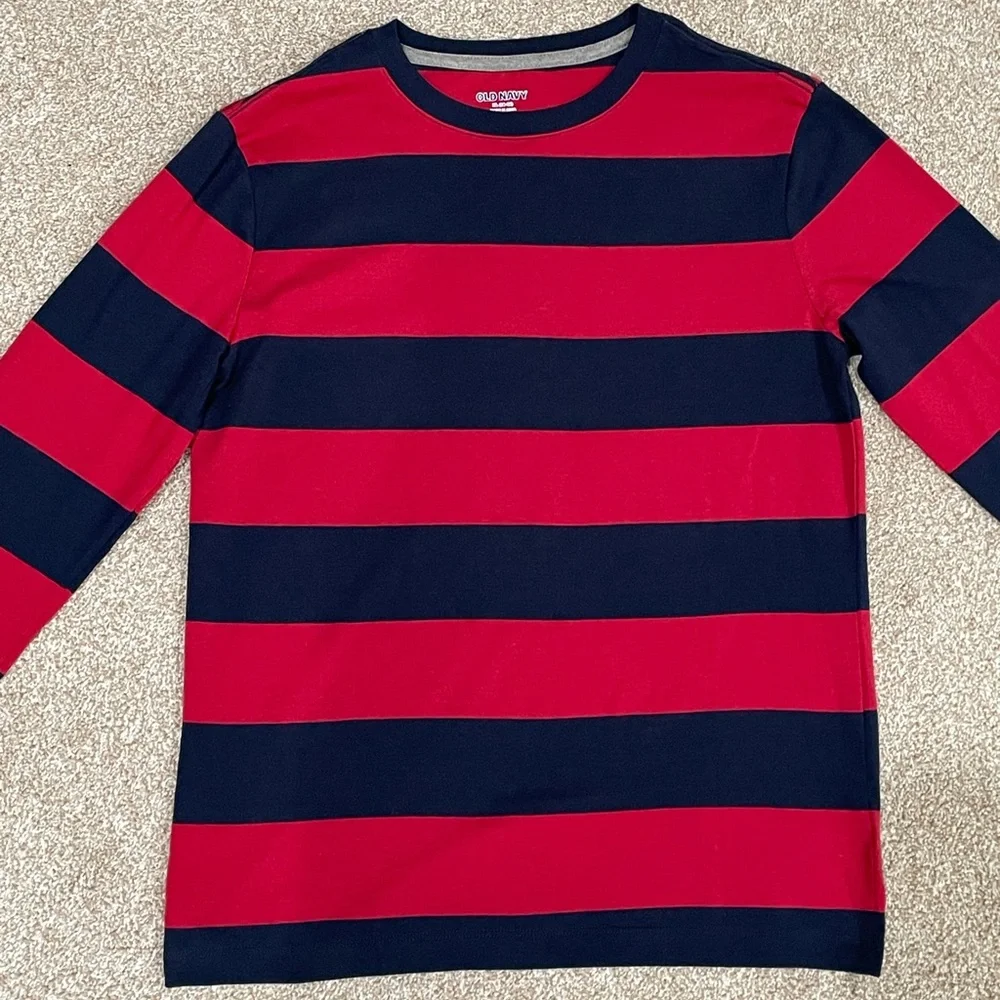 Old Navy Striped Long Sleeve T-Shirts Boy’s Size XL